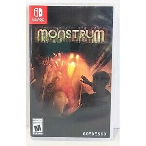 CASE ONLY Monstrum Nintendo Switch NO GAME NO MANUAL